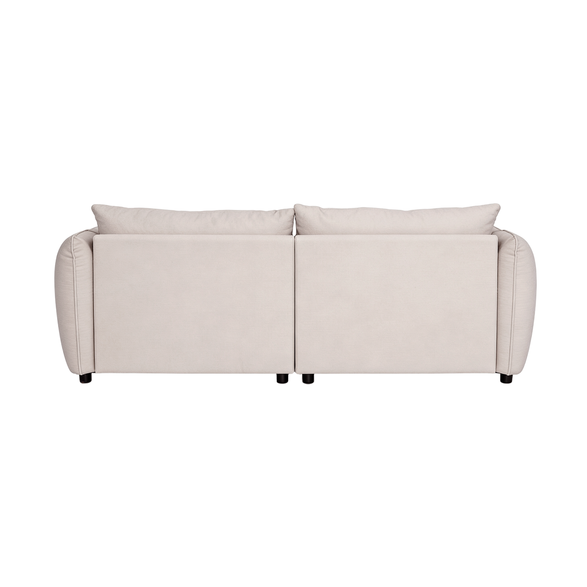 Canapé en tissu beige Kaori