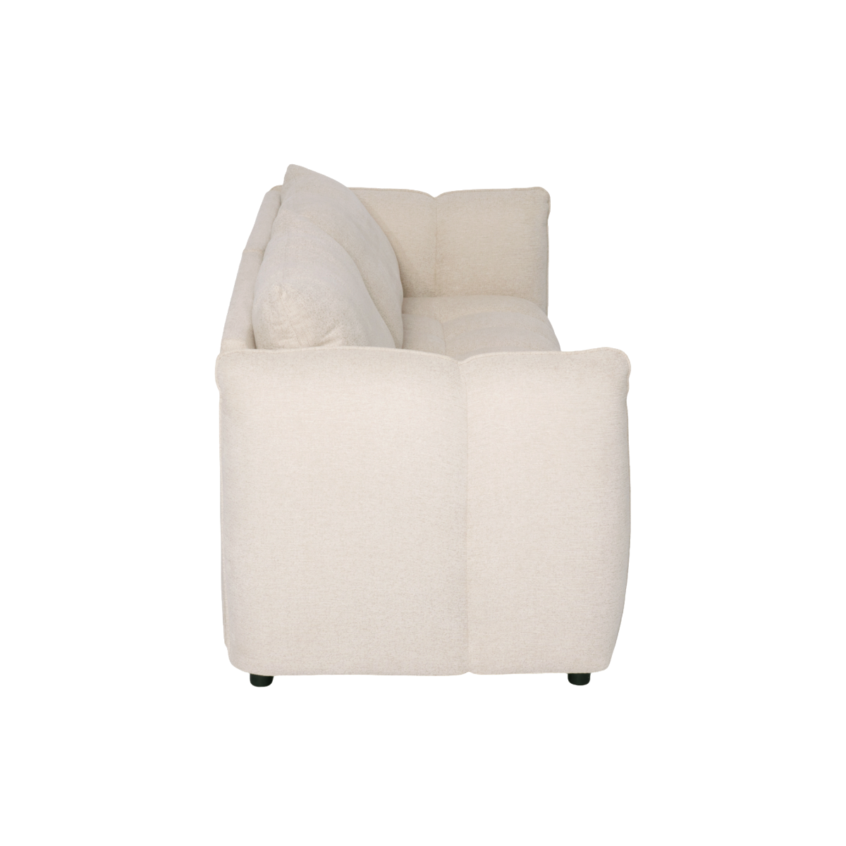 Canapé en tissu beige Kaori