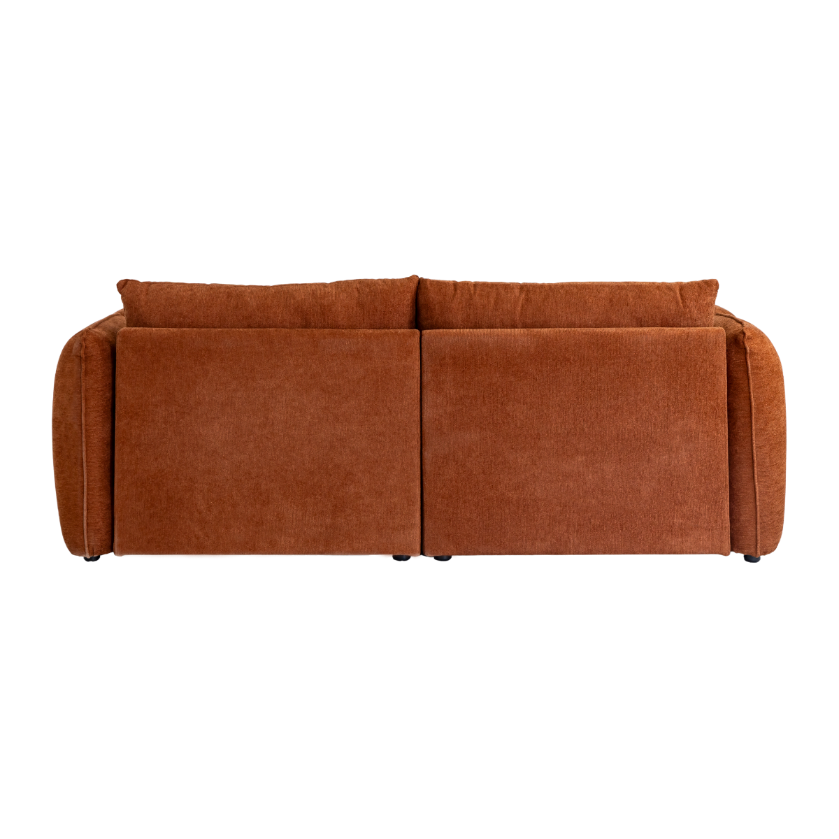 Canapé en tissu terracotta Kaori