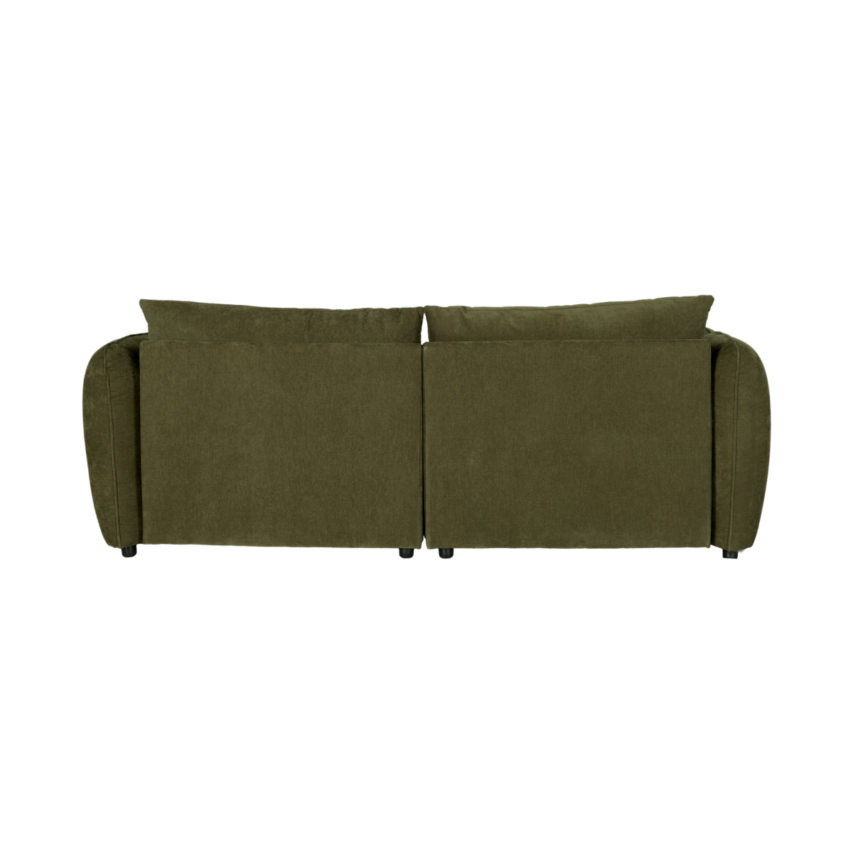 Canapé en velours vert Kaori