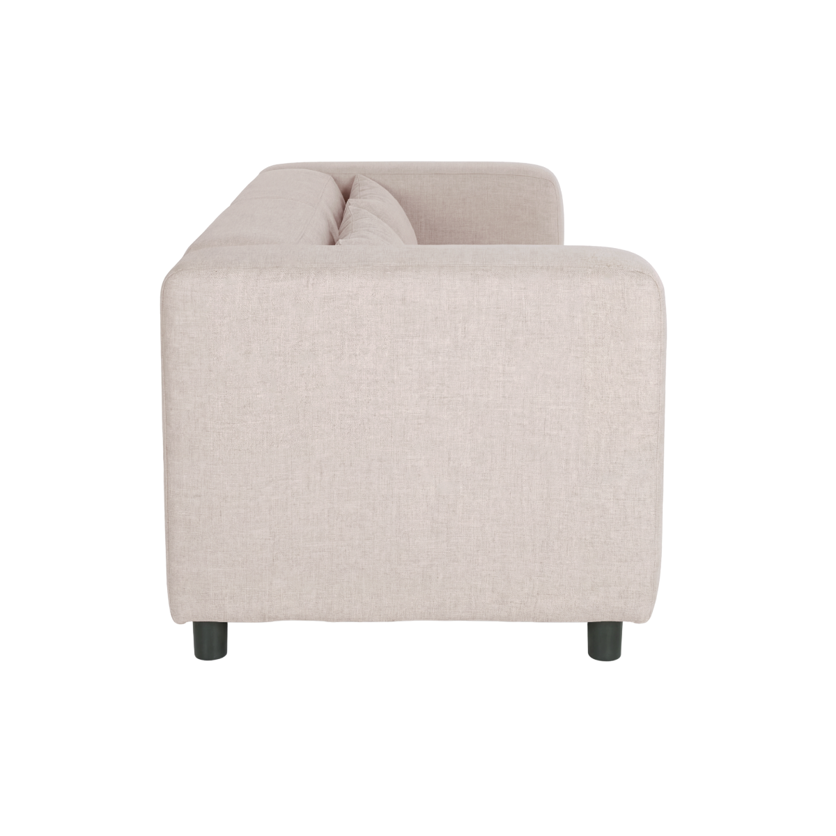 Canapé en tissu écru Solyne