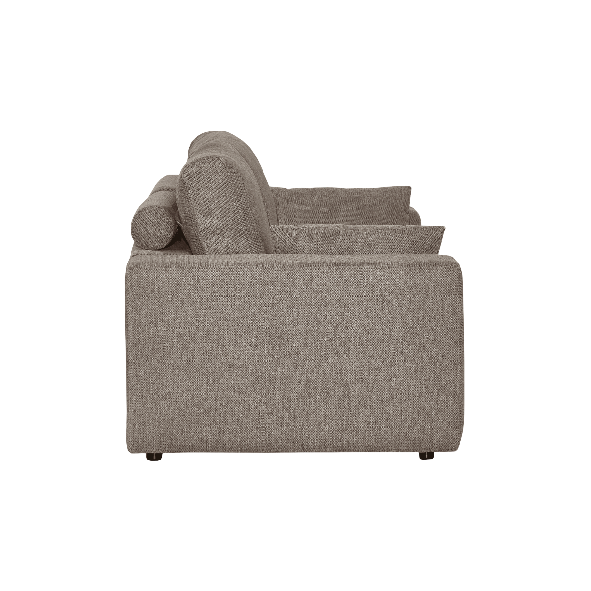 Canapé en tissu marron clair Eydan