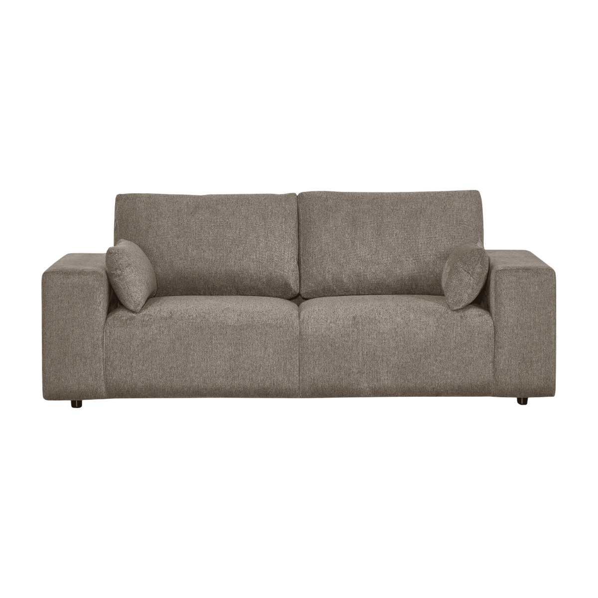 Canapé en tissu marron clair Eydan