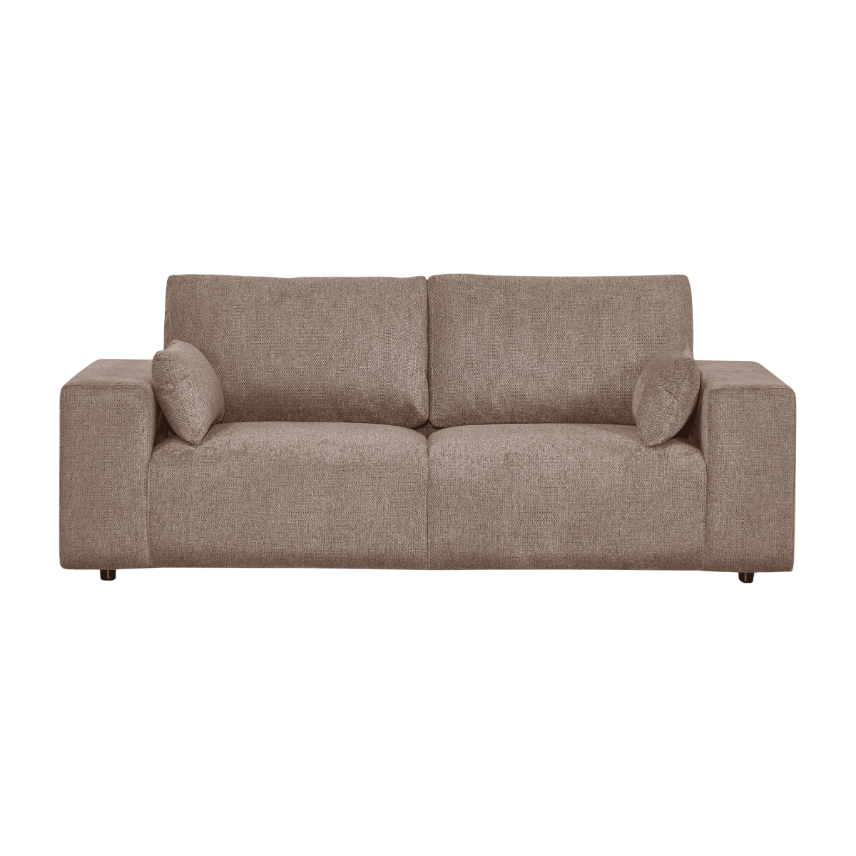 Canapé en tissu marron clair Eydan