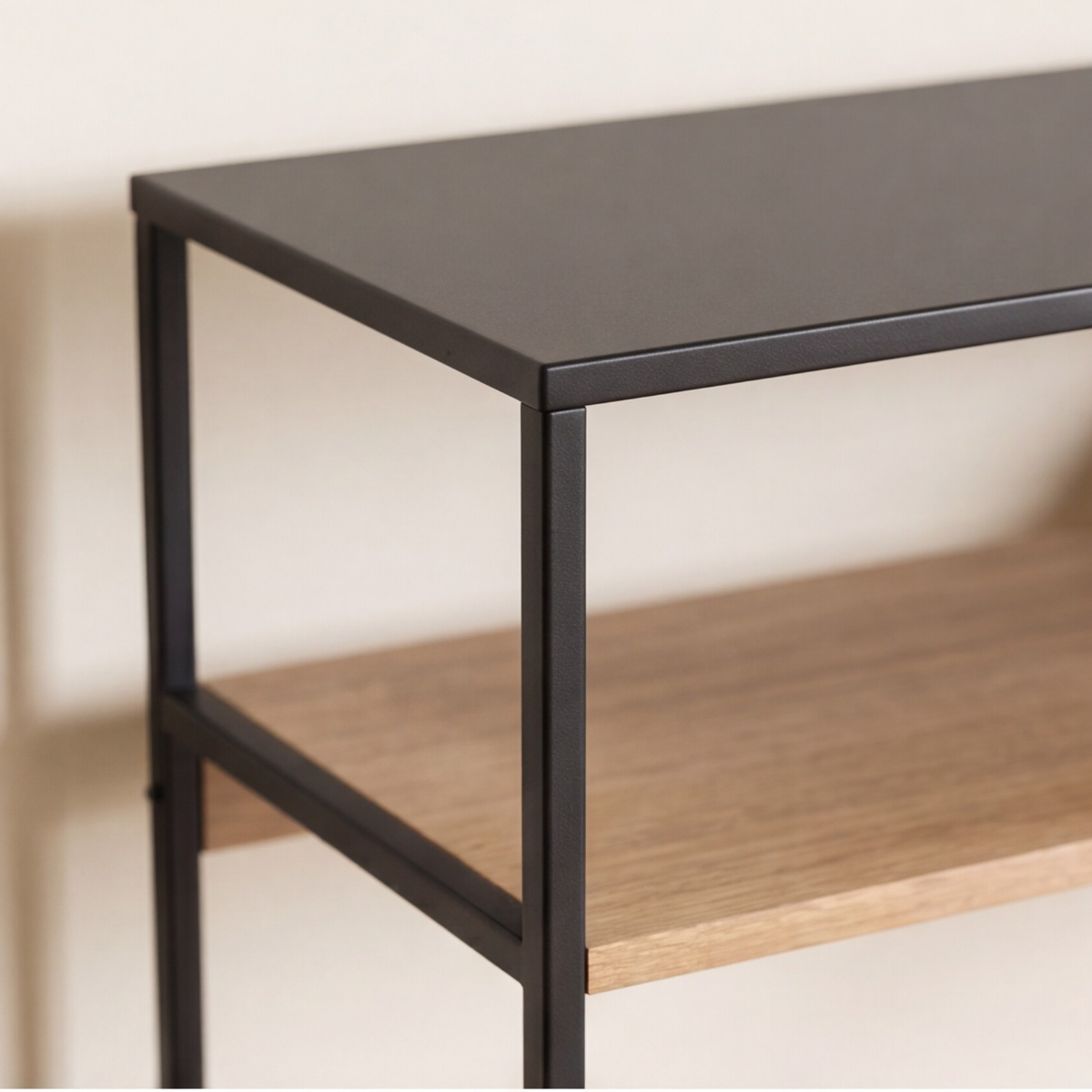 Console en bois et métal Ortense