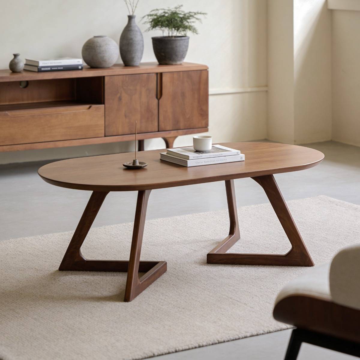 Table basse en bois de manguier Augustin