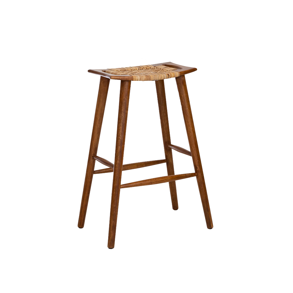 Tabouret de bar en manguier Suzanna