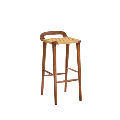 Chaise de bar en bois de manguier Suzanna