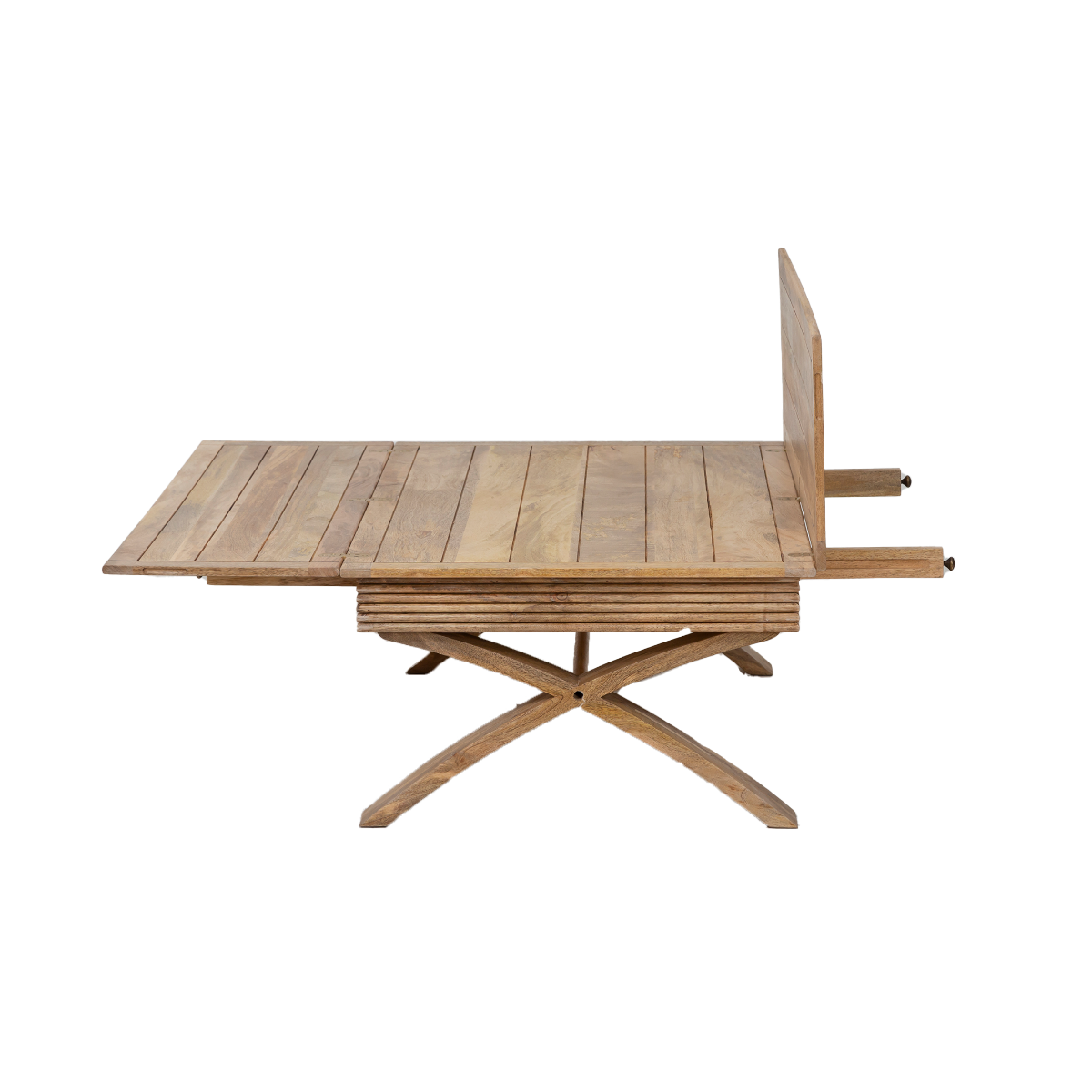 Table basse en bois de manguier à allonges Luce
