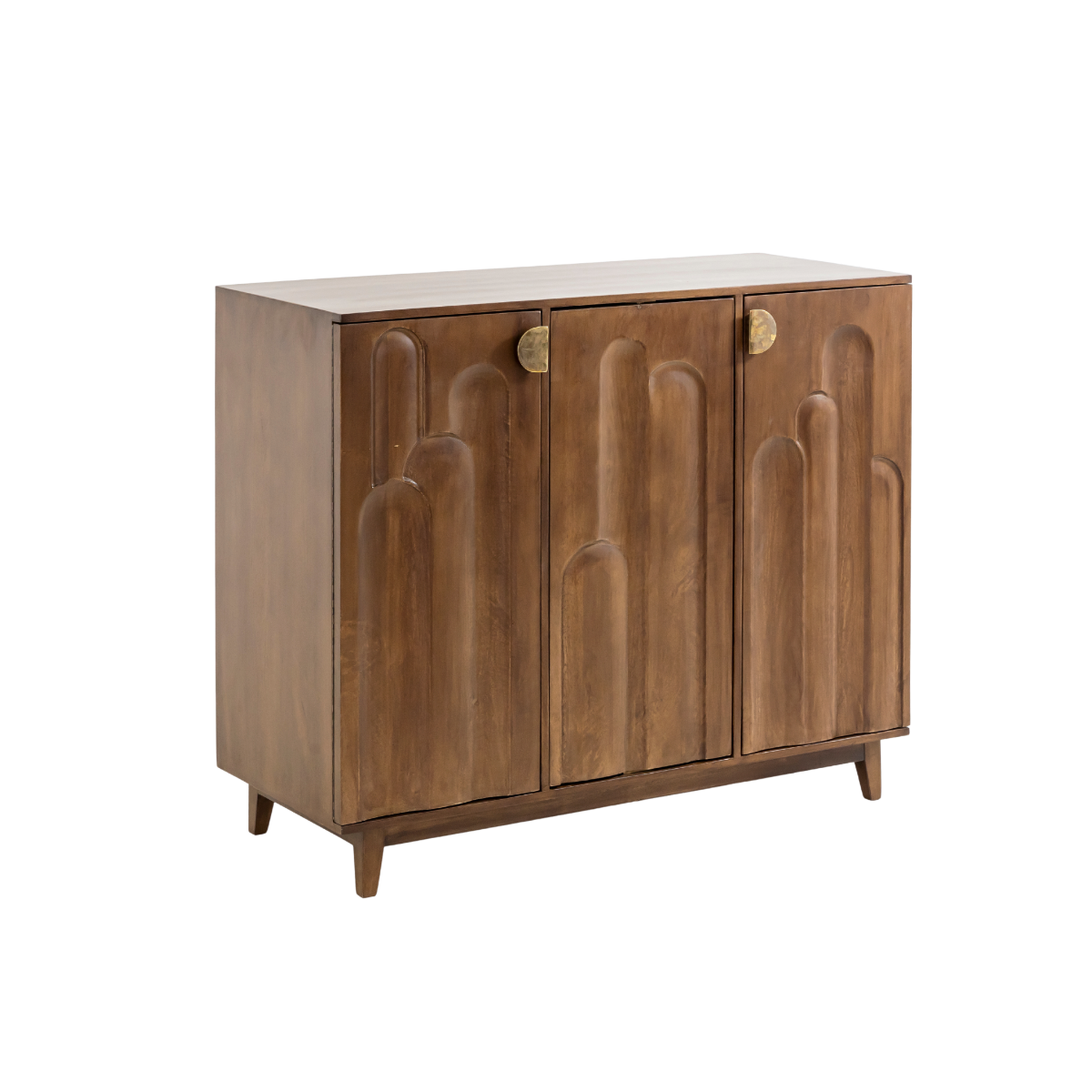 Meuble bar en bois de manguier Elwen