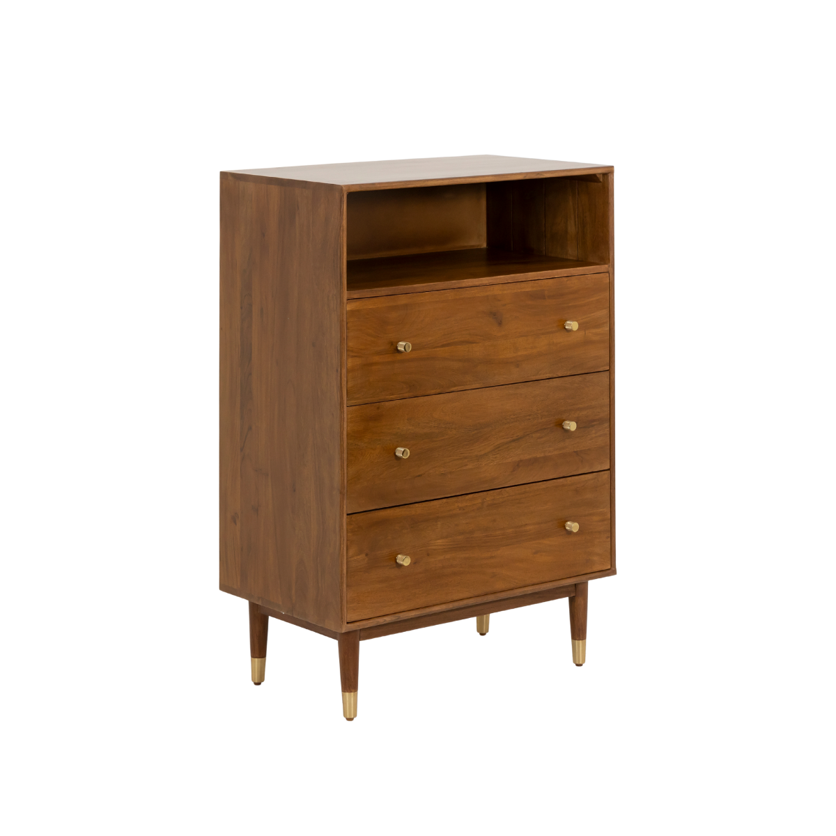 Commode en bois d'acacia Emiel