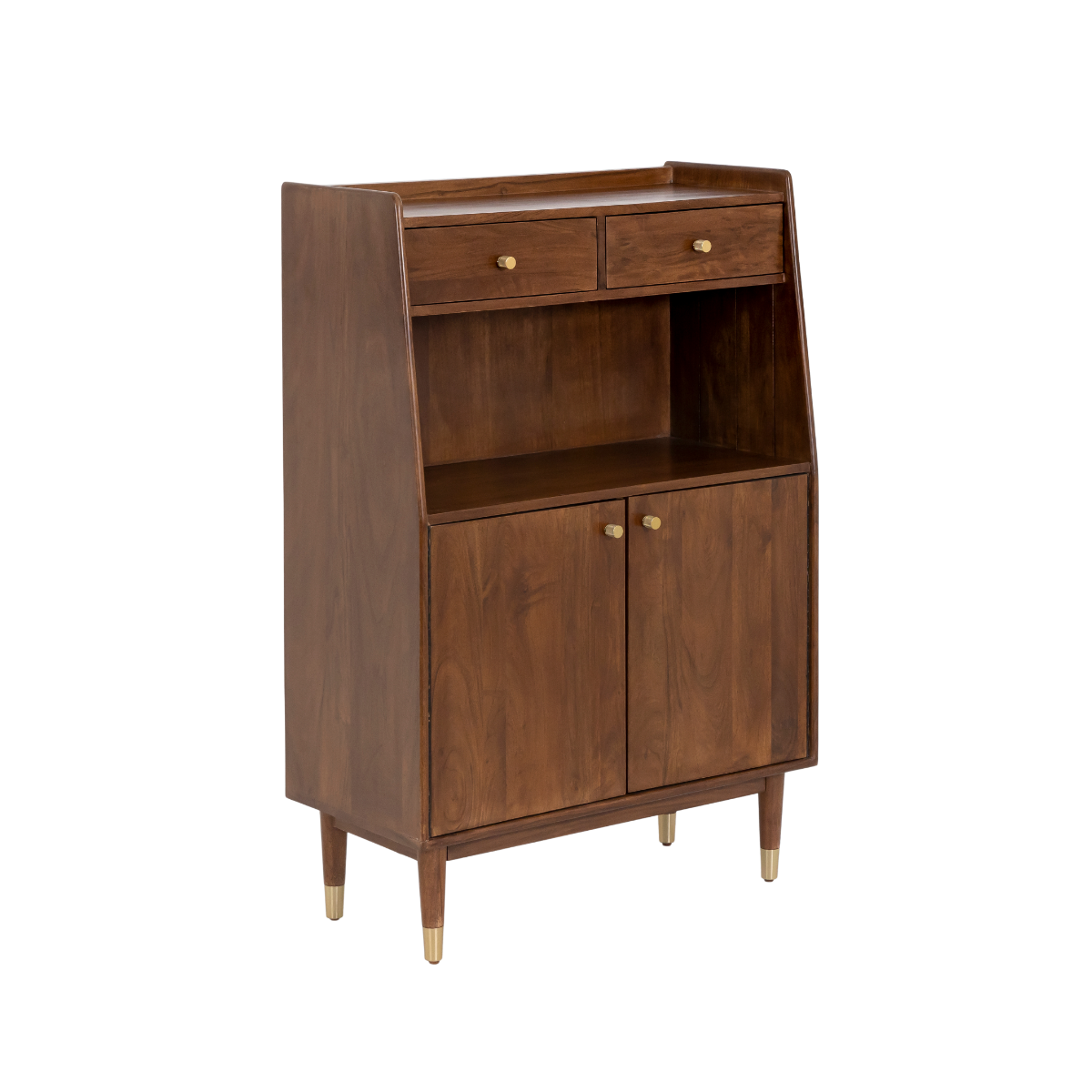 Buffet haut en bois d'acacia Emiel