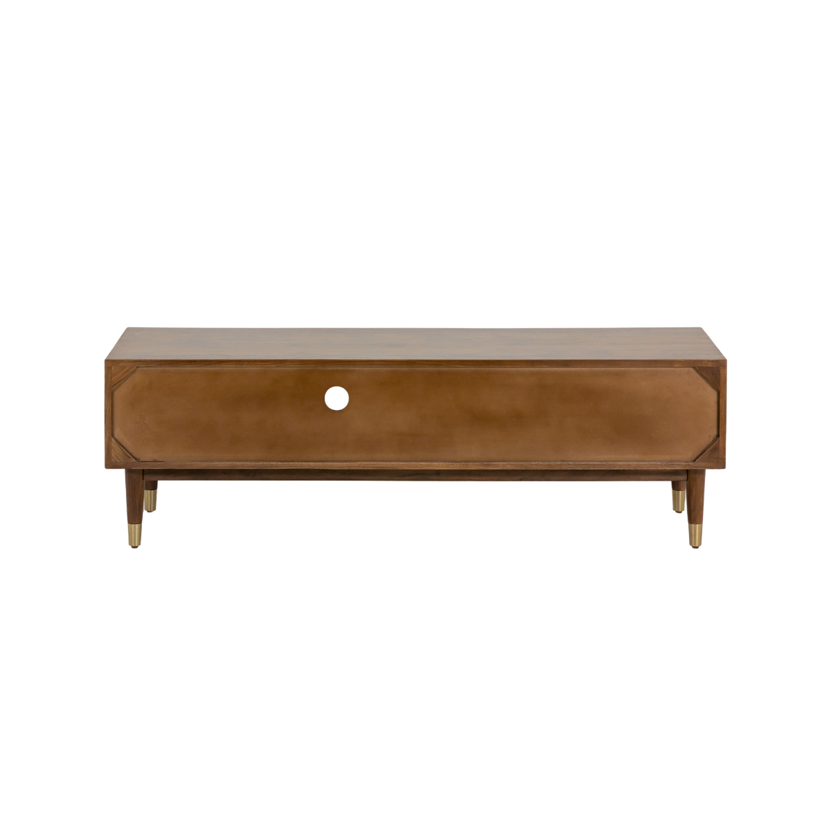 Meuble TV 3 portes en bois d'acacia Emiel