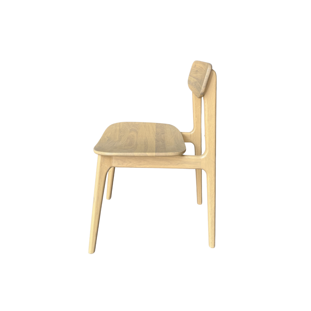 Chaise en bois de chêne Elric (lot de 2)