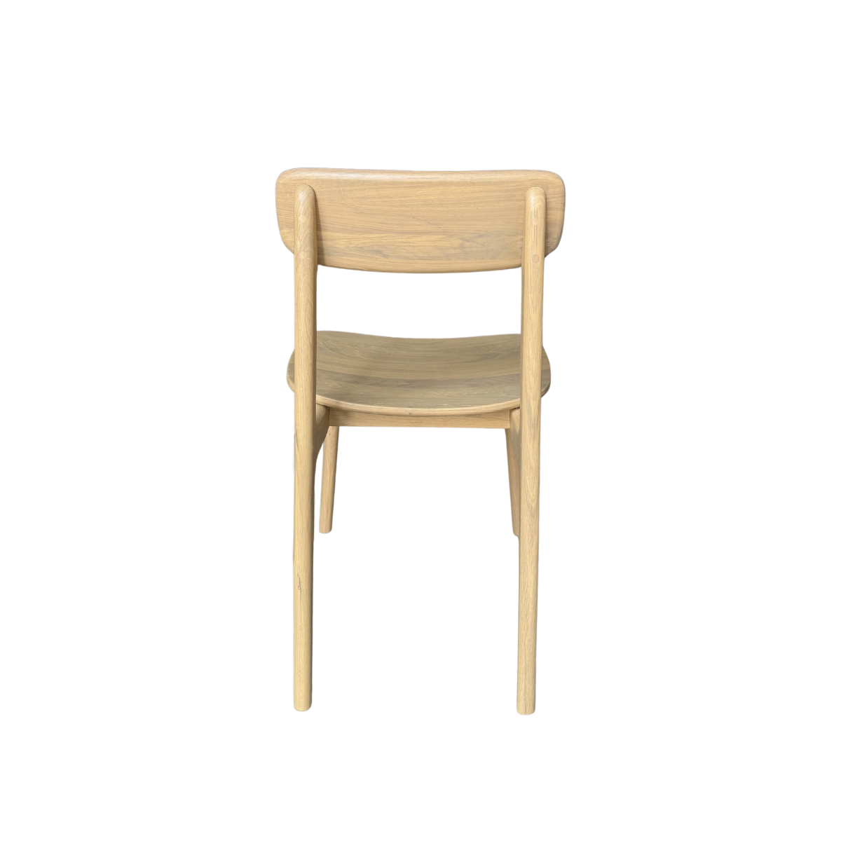 Chaise en bois de chêne Elric (lot de 2)