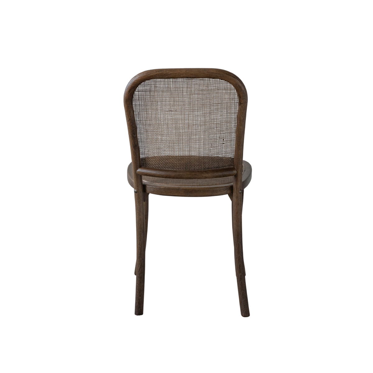 Chaise en orme et cannage Luzian (lot de 2)
