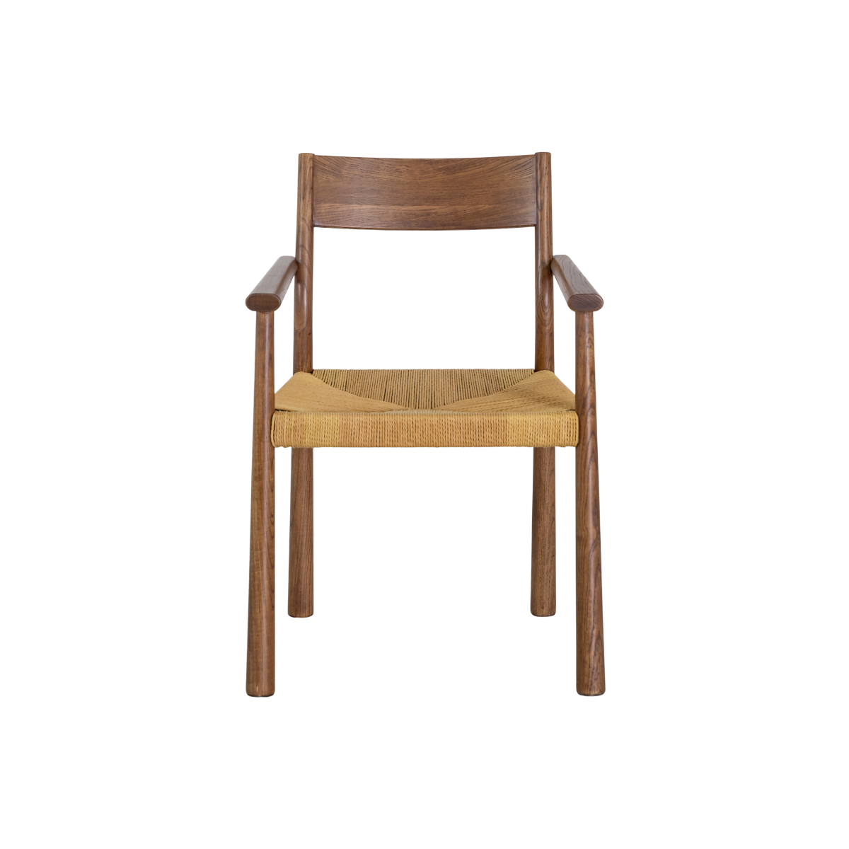 Chaise en bois d'orme et en cordes Lioria