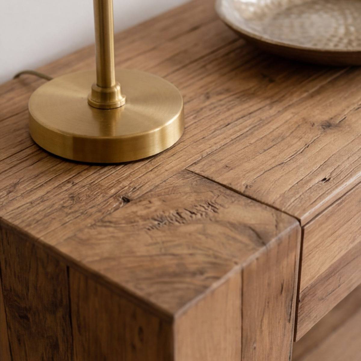 Console en bois recyclé Blaise