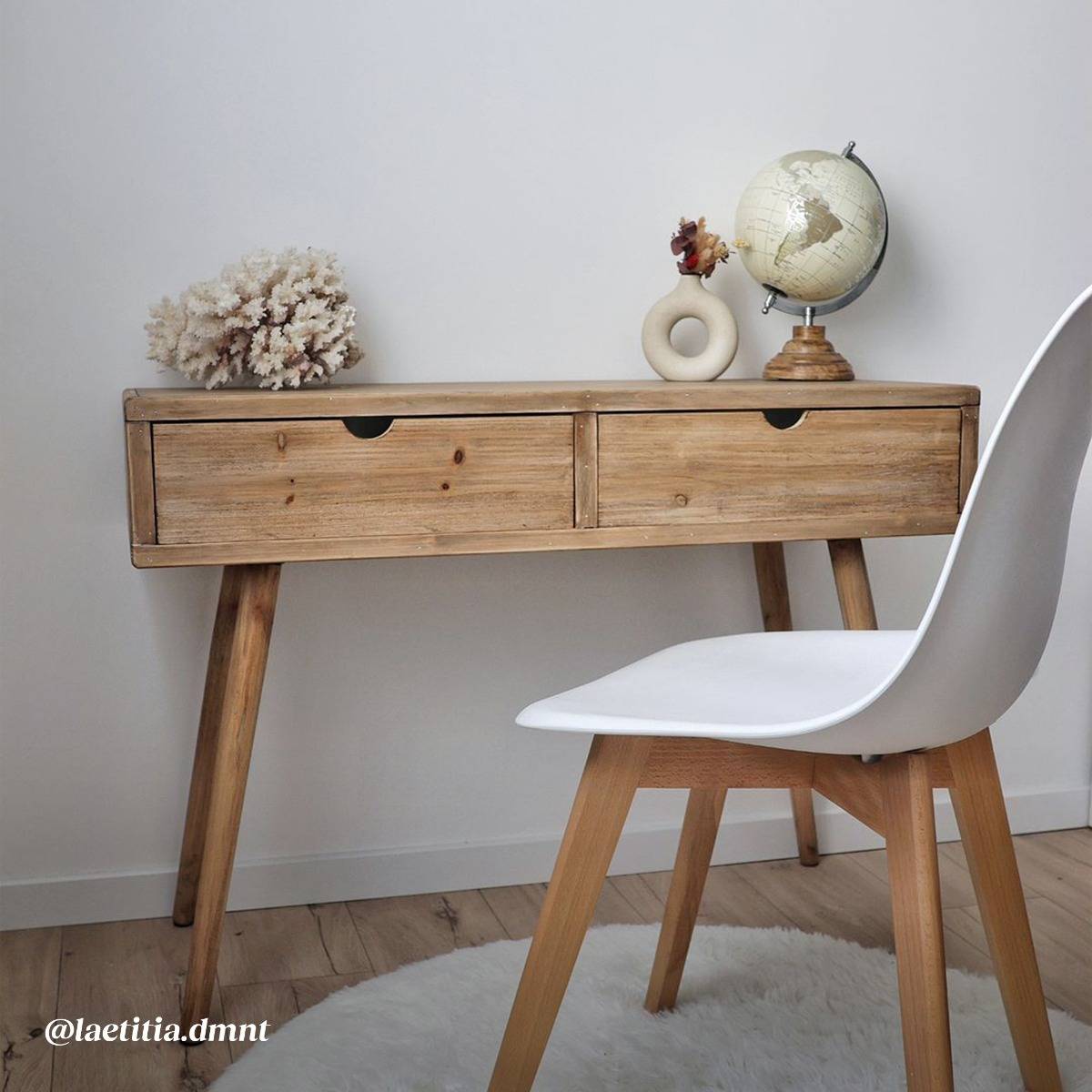 Console en bois de sapin Natural