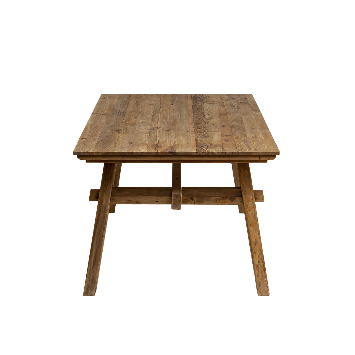 Table à manger en pin recyclé Blaise