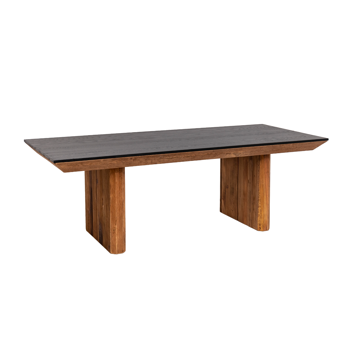 Table à manger en pin recyclé Constance
