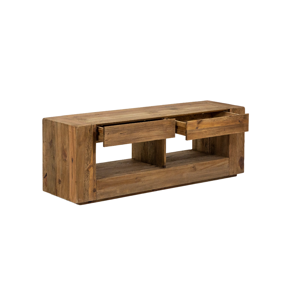 Meuble TV en bois recyclé 170 cm Blaise