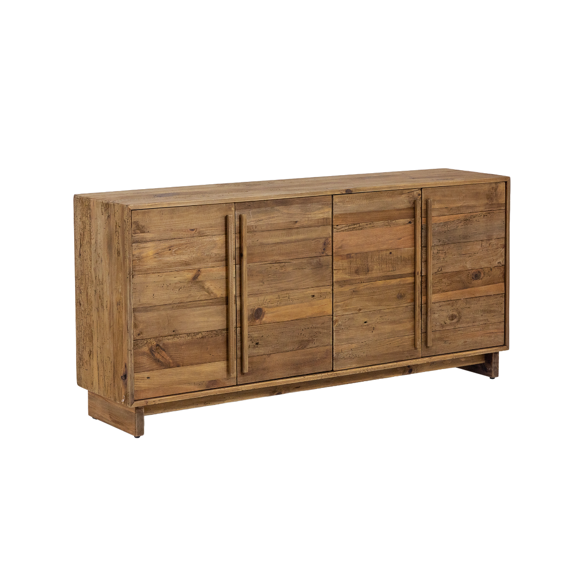 Buffet 4 portes en bois recyclé Blaise