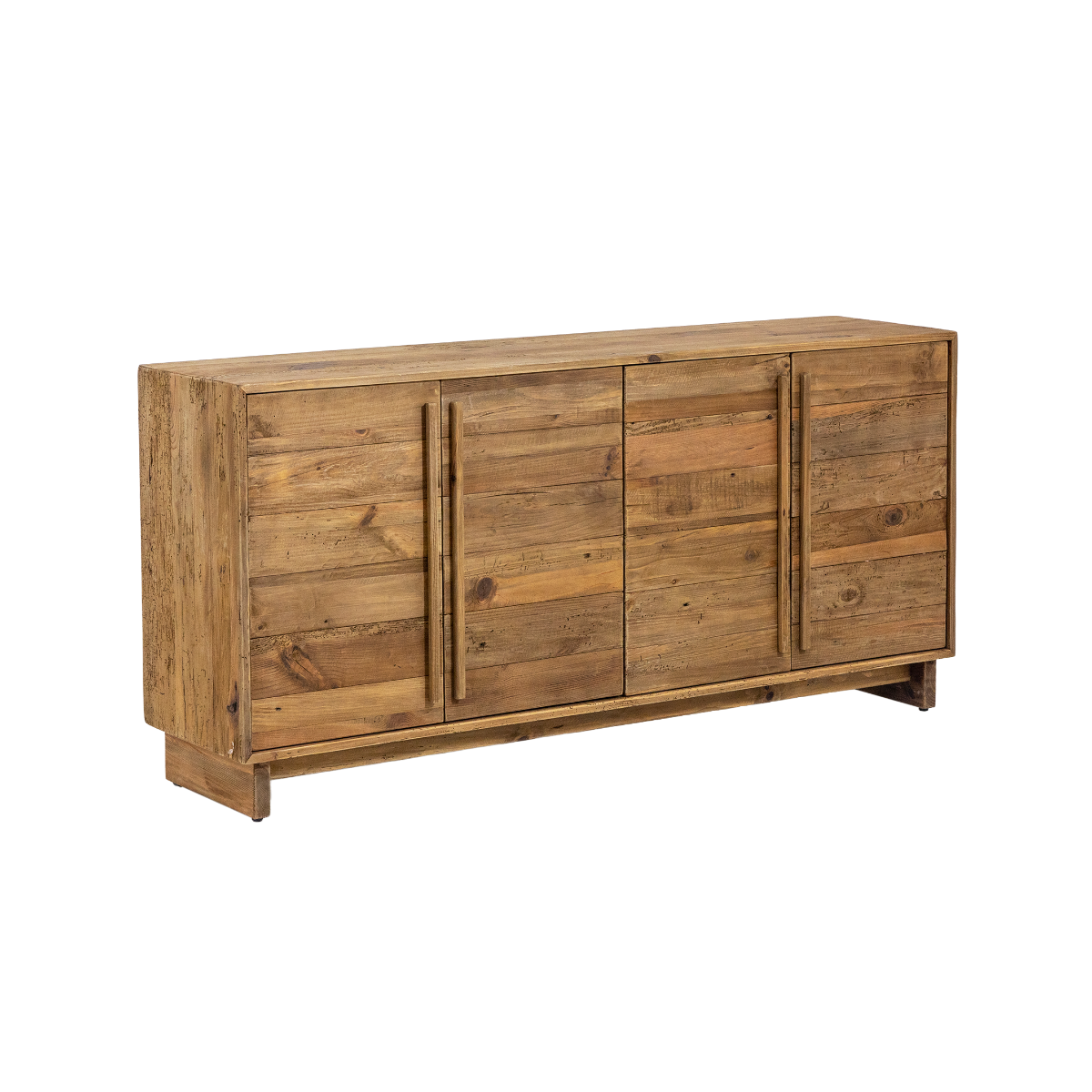 Buffet 4 portes en bois recyclé Blaise