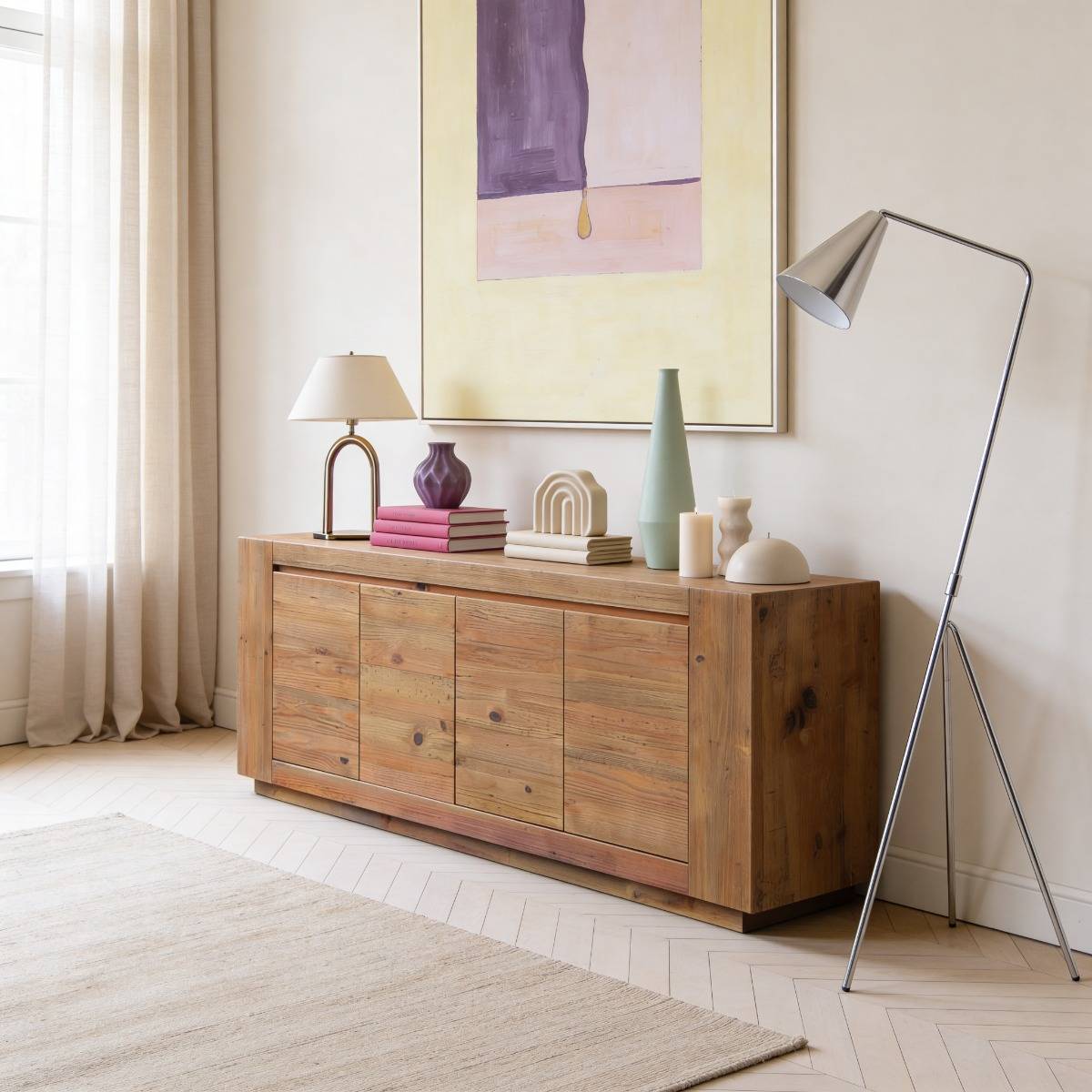 Buffet en bois recyclé Blaise