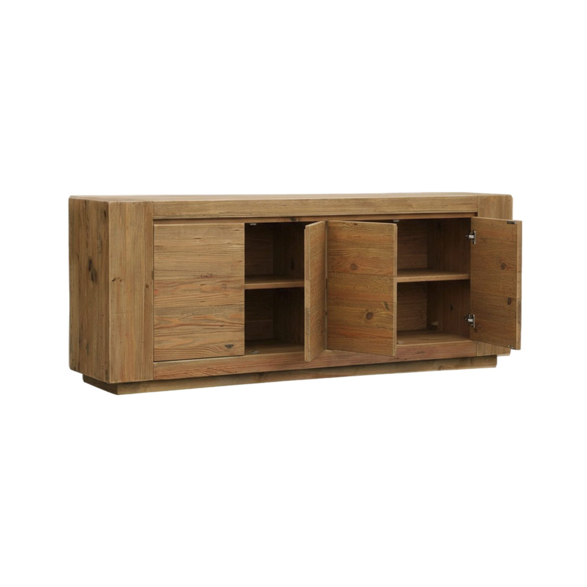 Meuble sous vasque en bois recyclé Blaise