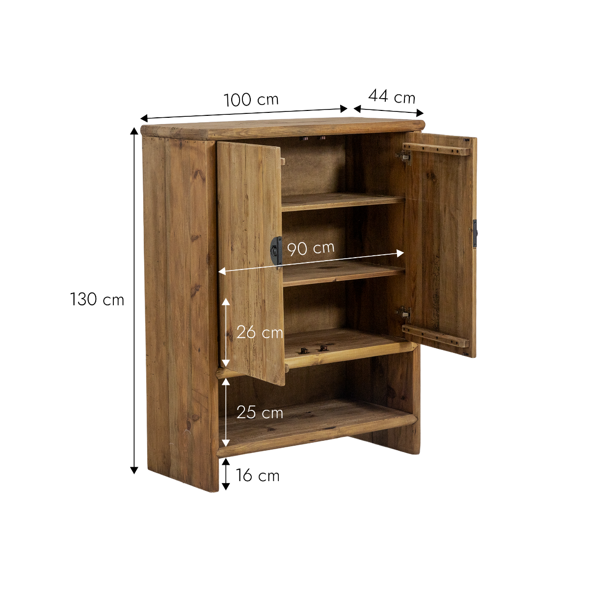 Armoire en bois recyclé Blaise