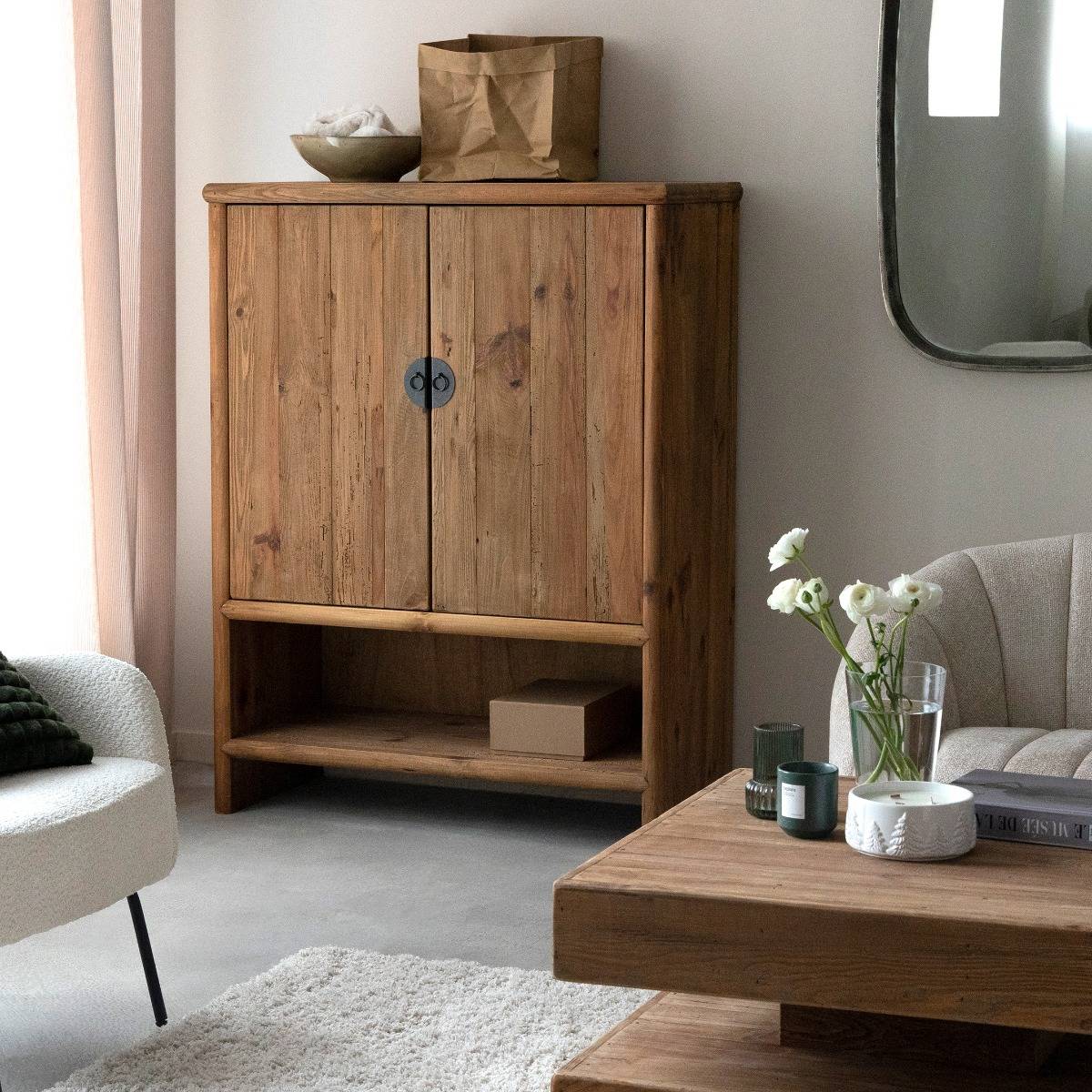 Armoire en bois recyclé Blaise