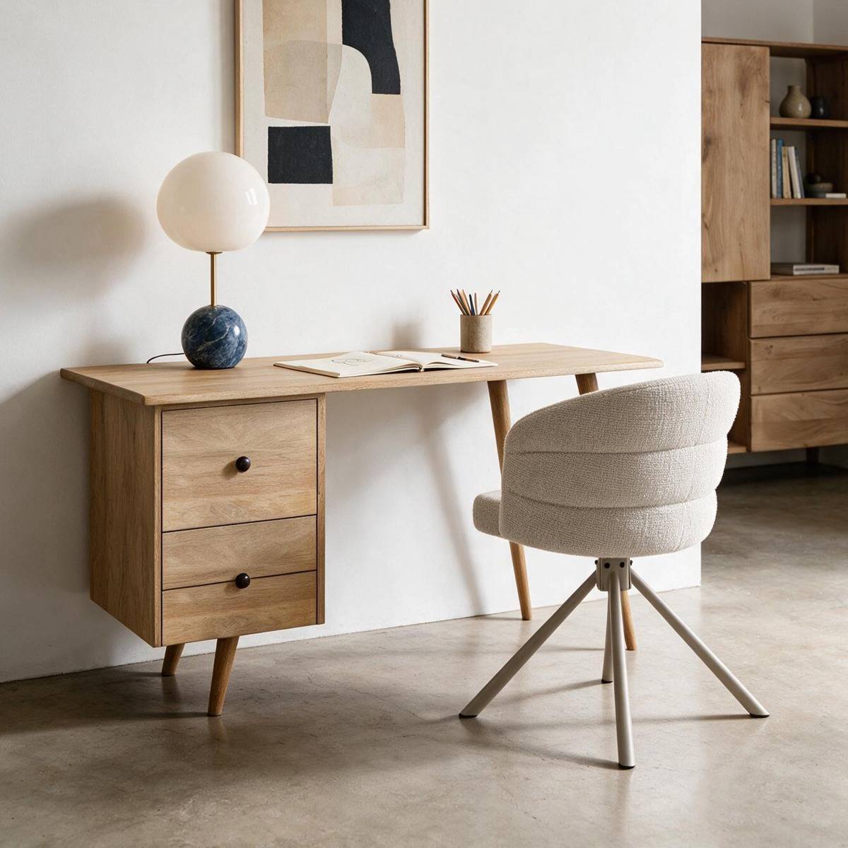 Bureau en bois de manguier Augustine