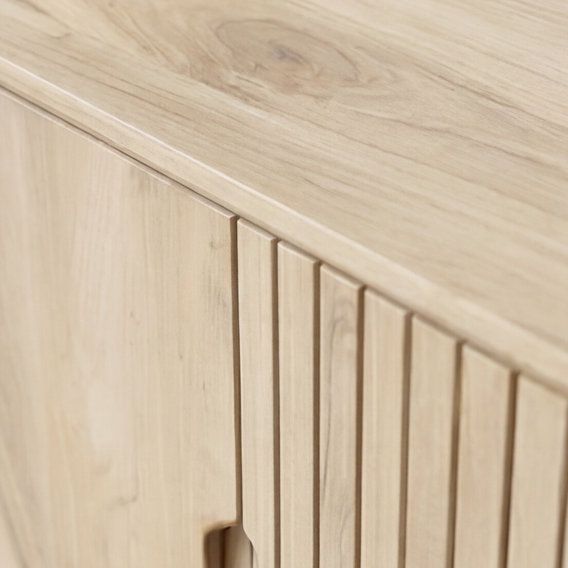 Buffet en bois de manguier clair Yoni