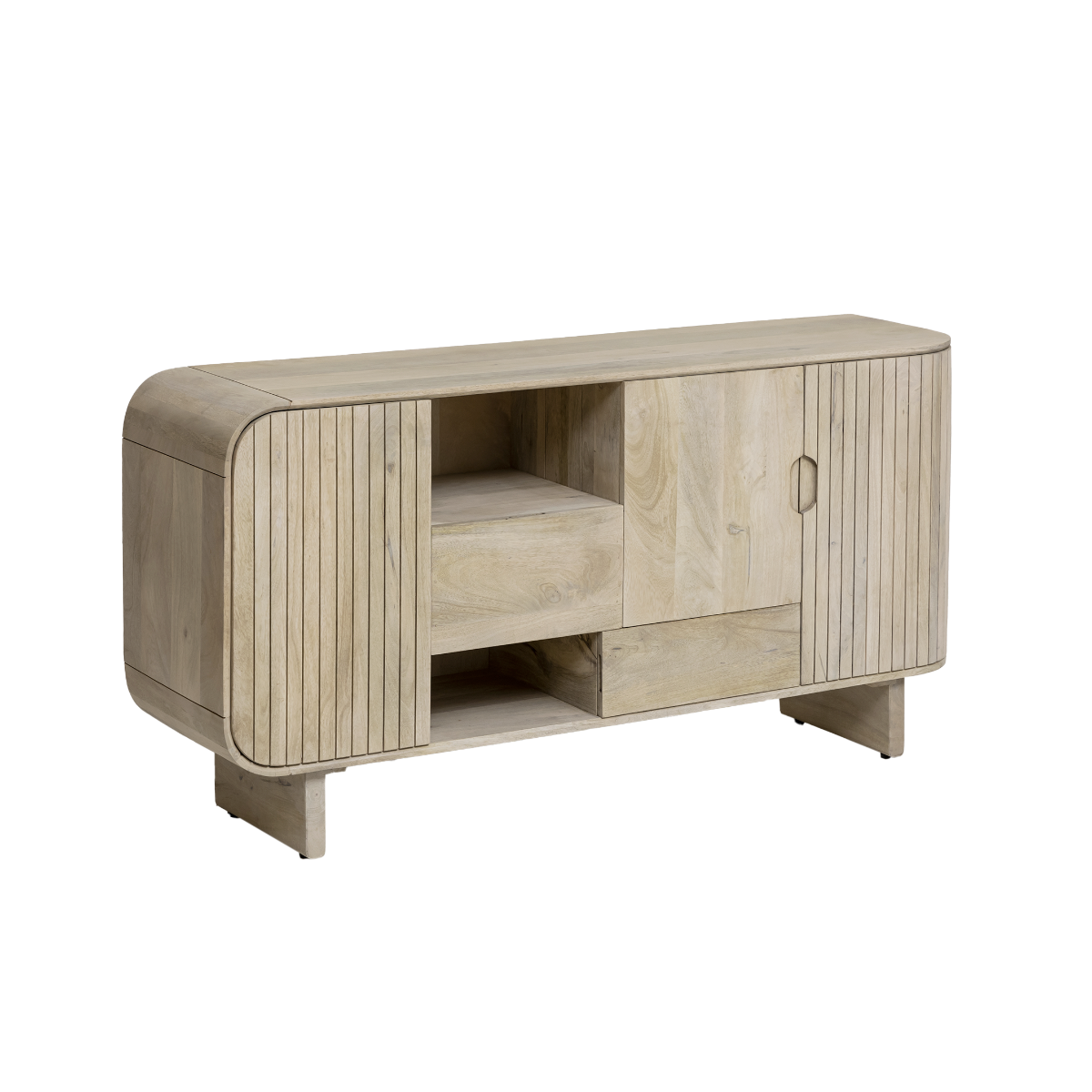 Buffet en bois de manguier clair Yoni