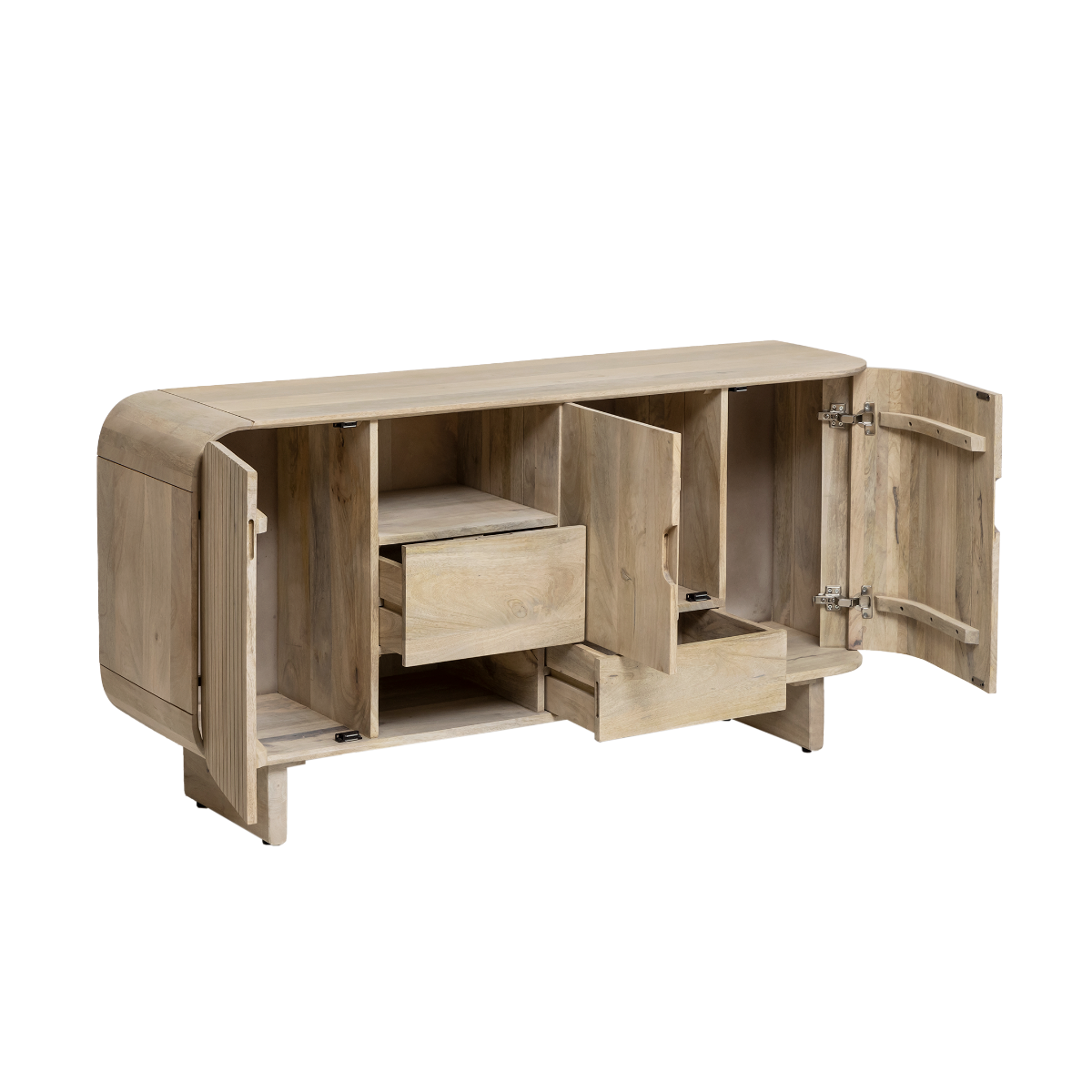 Buffet en bois de manguier clair Yoni