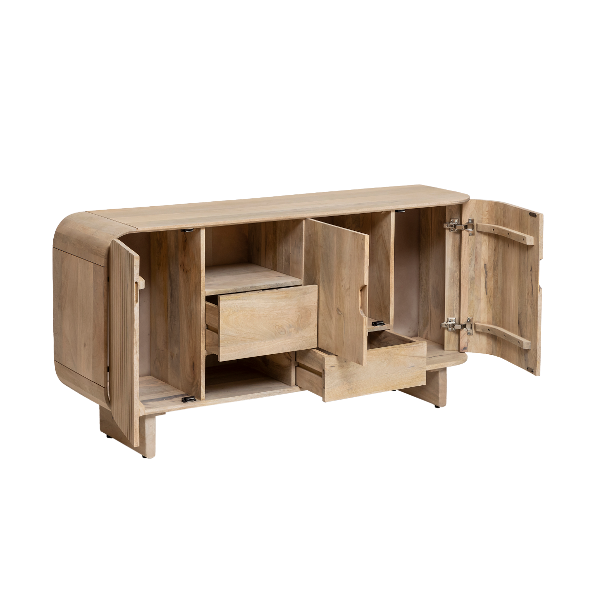 Buffet en bois de manguier Yoni