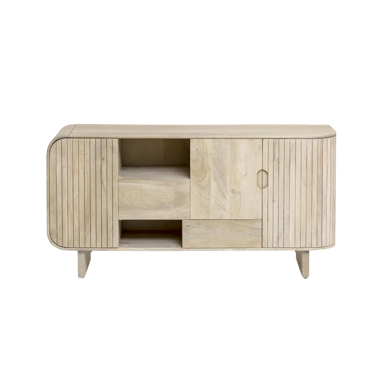 Buffet en bois de manguier clair Yoni