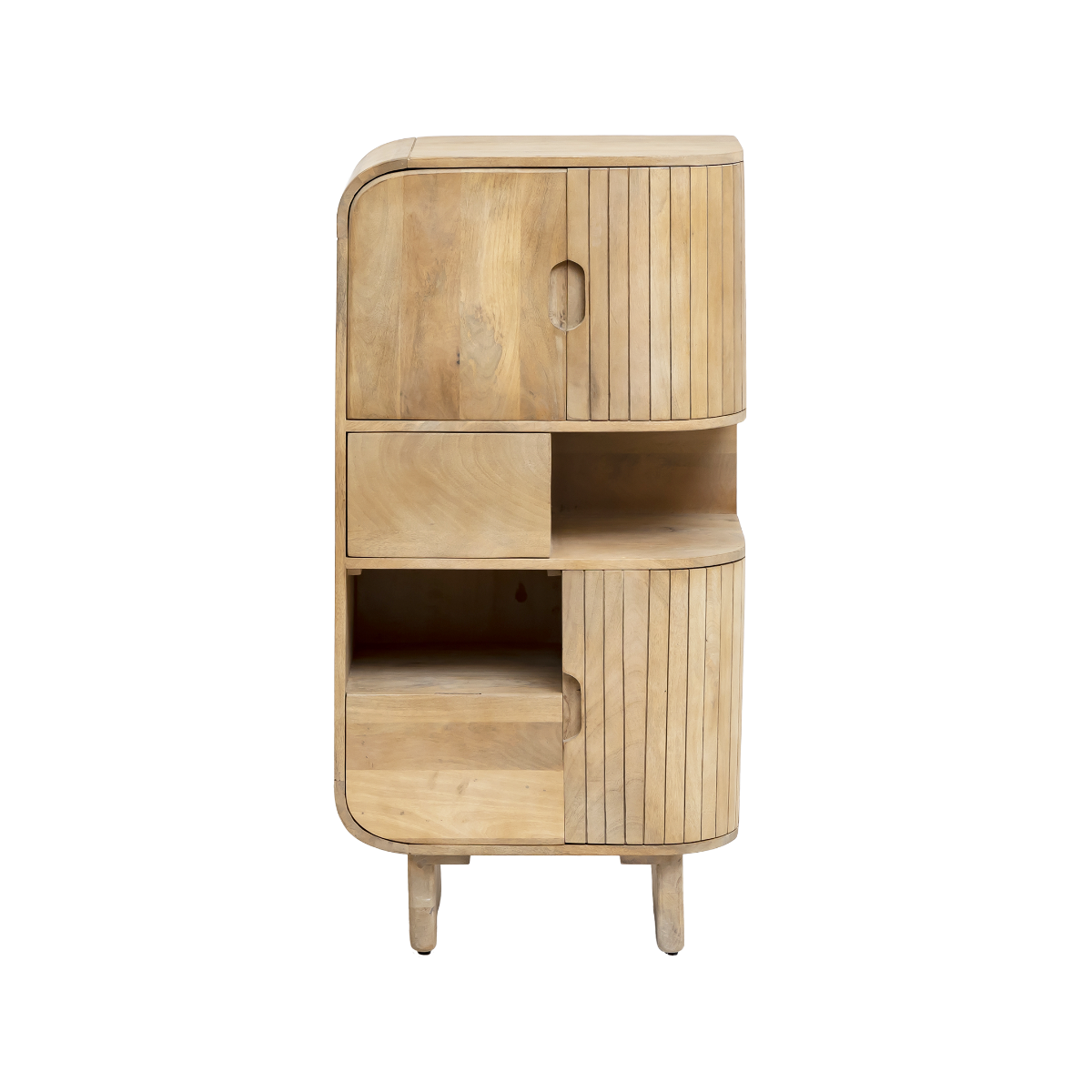 Buffet haut en bois de manguier Yoni 