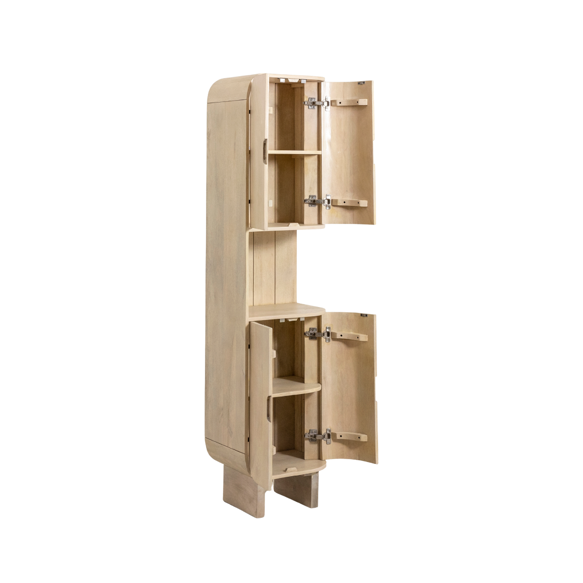 Colonne en bois de manguier Yoni