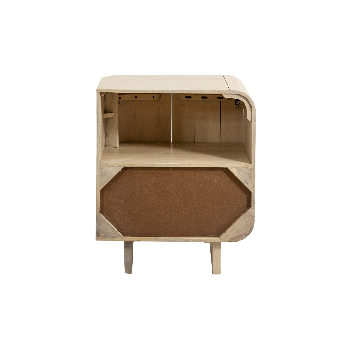 Meuble sous vasque en bois de manguier Yoni