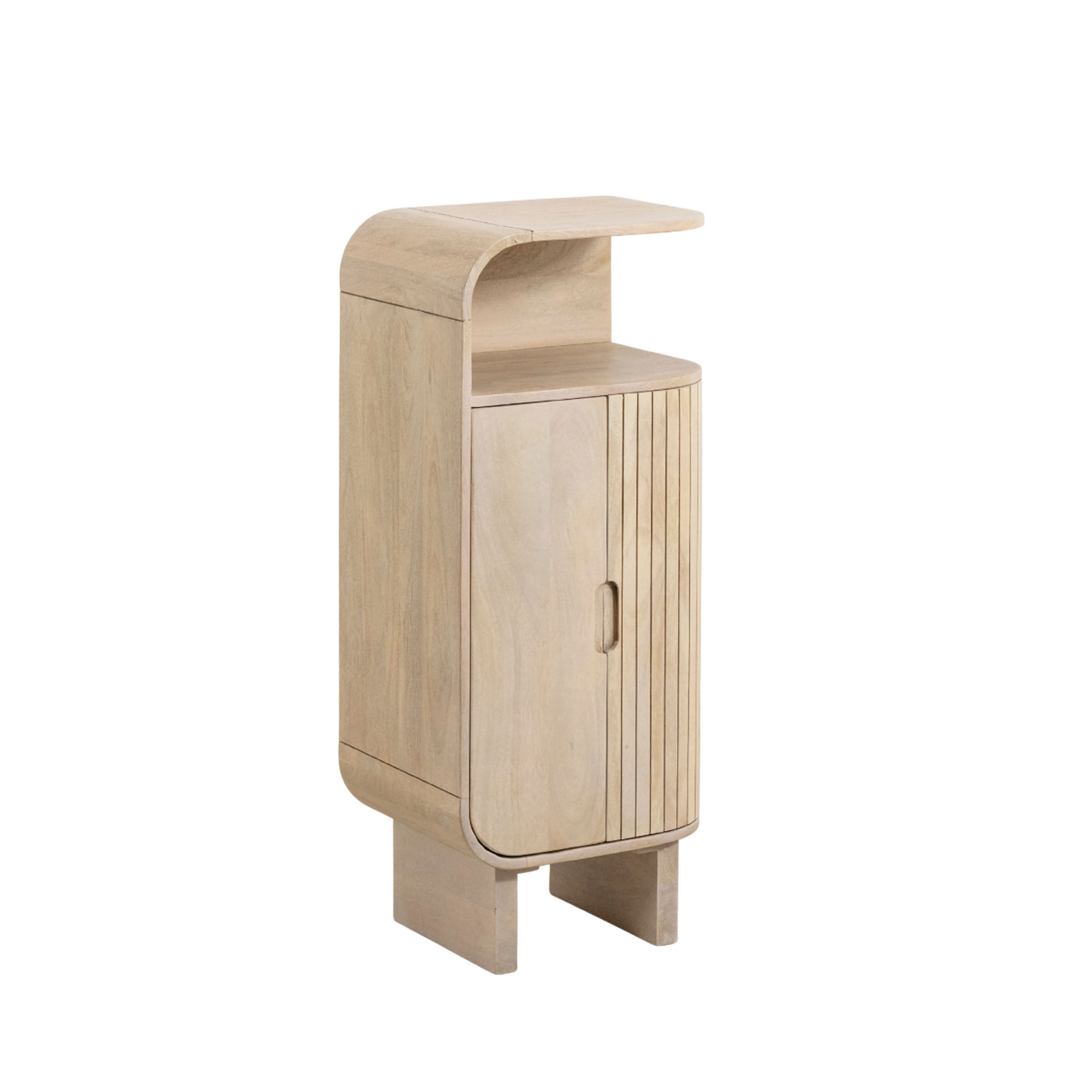 Petite colonne en bois de manguier Yoni