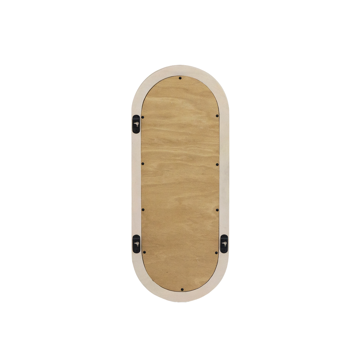 Miroir en bois de manguier Yoni