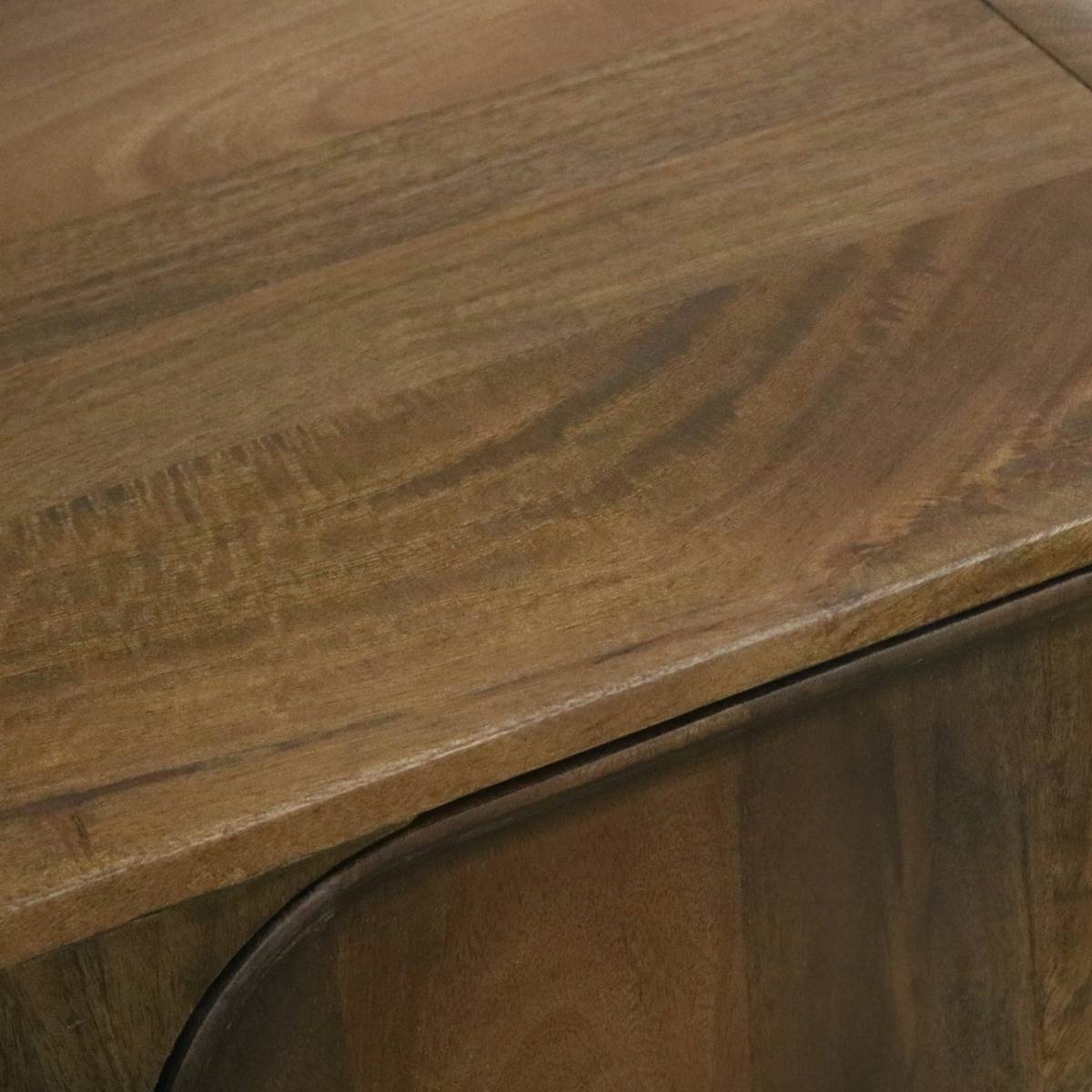 Buffet 4 portes en bois de manguier Debby