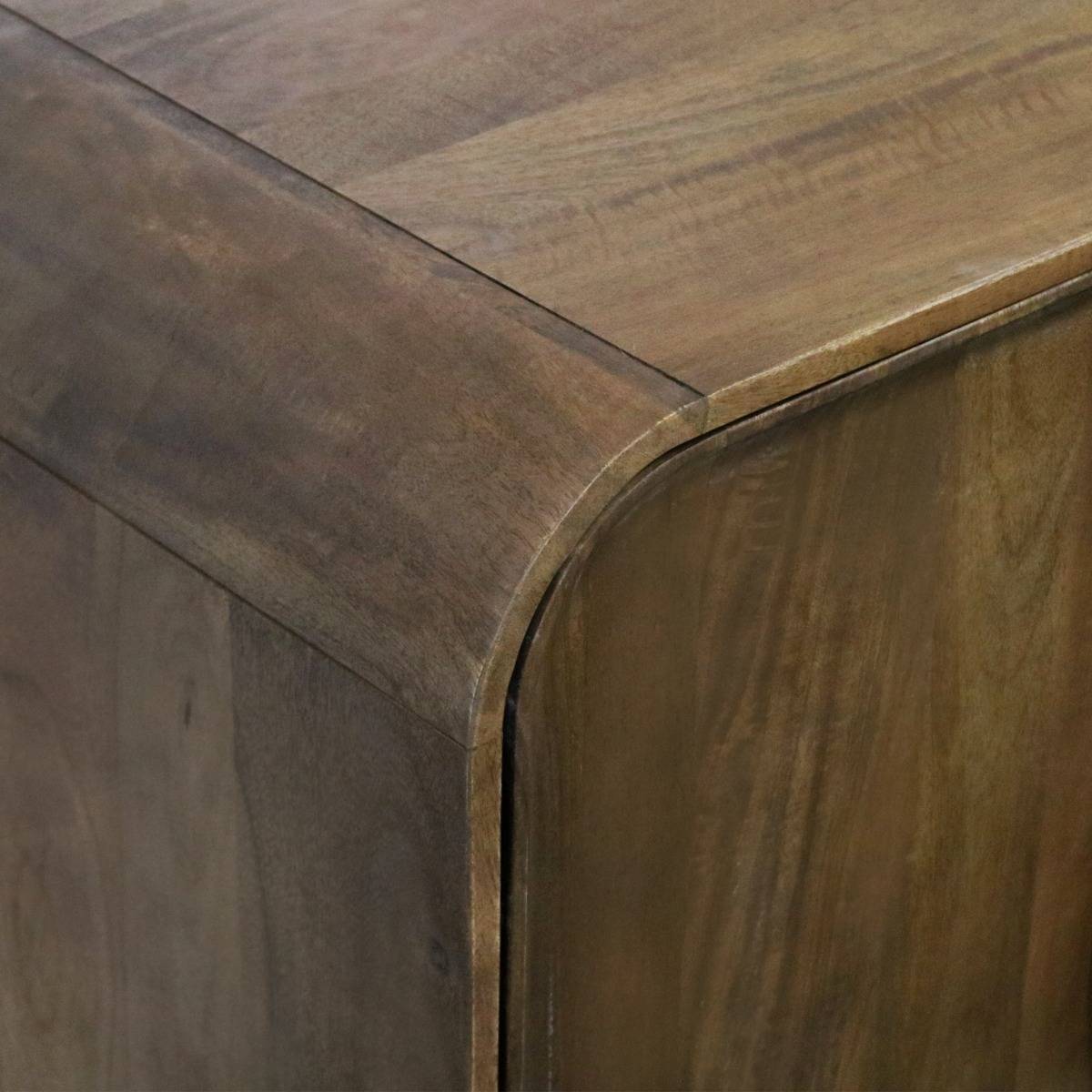 Buffet 4 portes en bois de manguier Debby