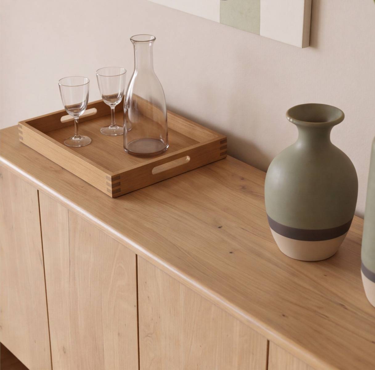 Buffet en bois de manguier Chad