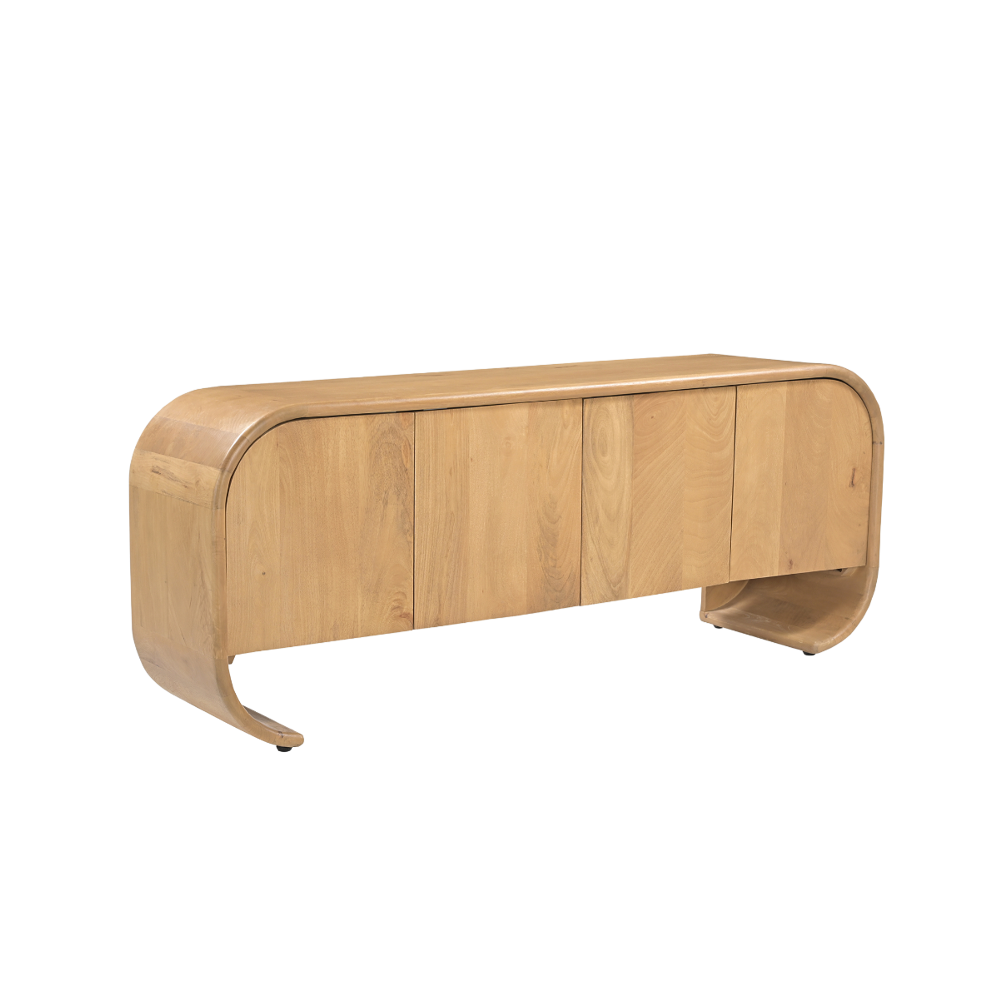 Meuble TV en bois de manguier Chad