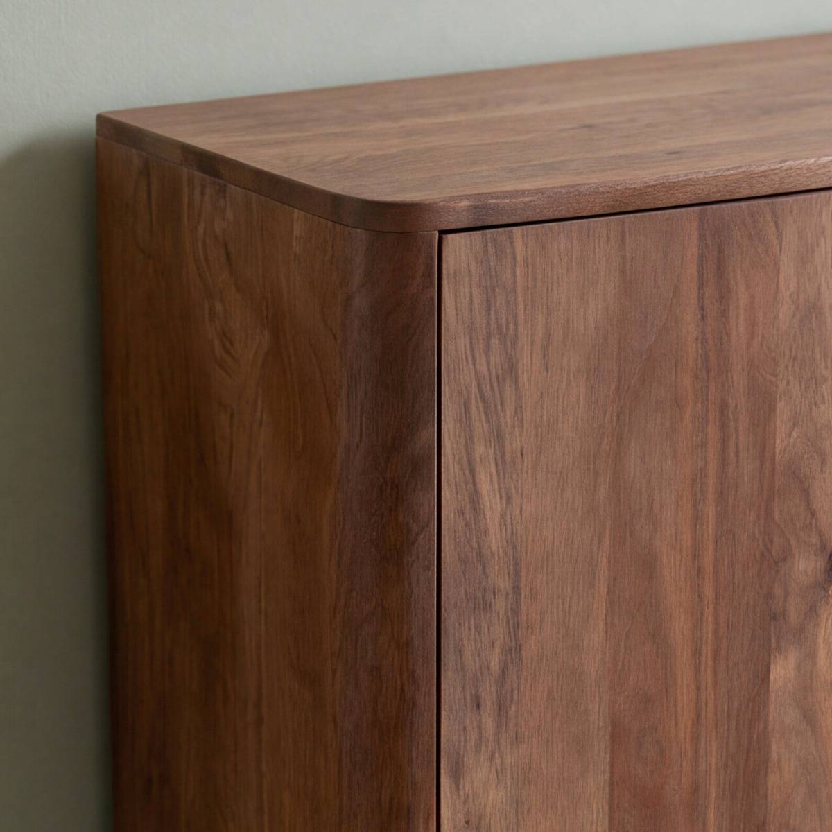 Buffet 4 portes en bois de manguier Eryndel