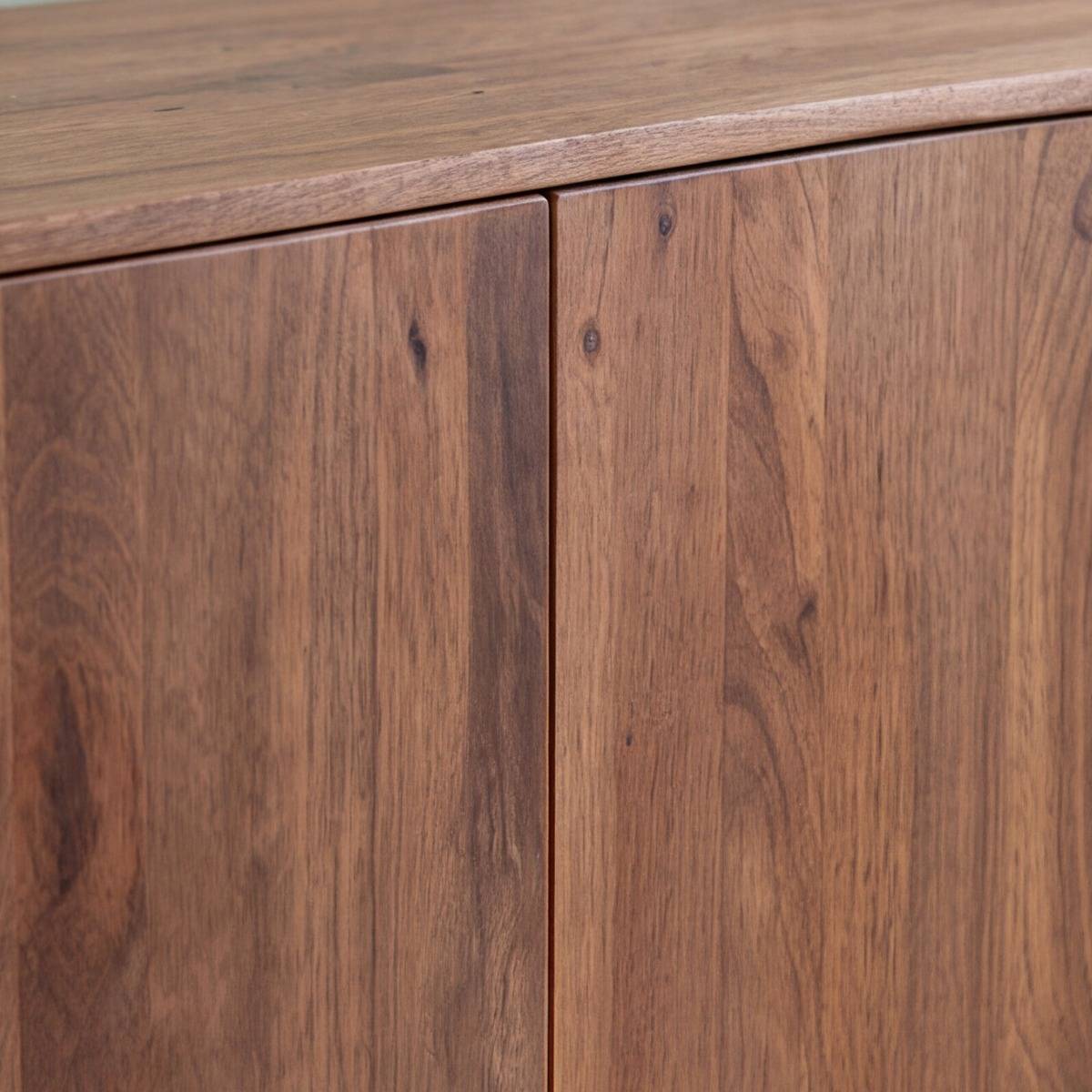 Buffet 4 portes en bois de manguier Eryndel
