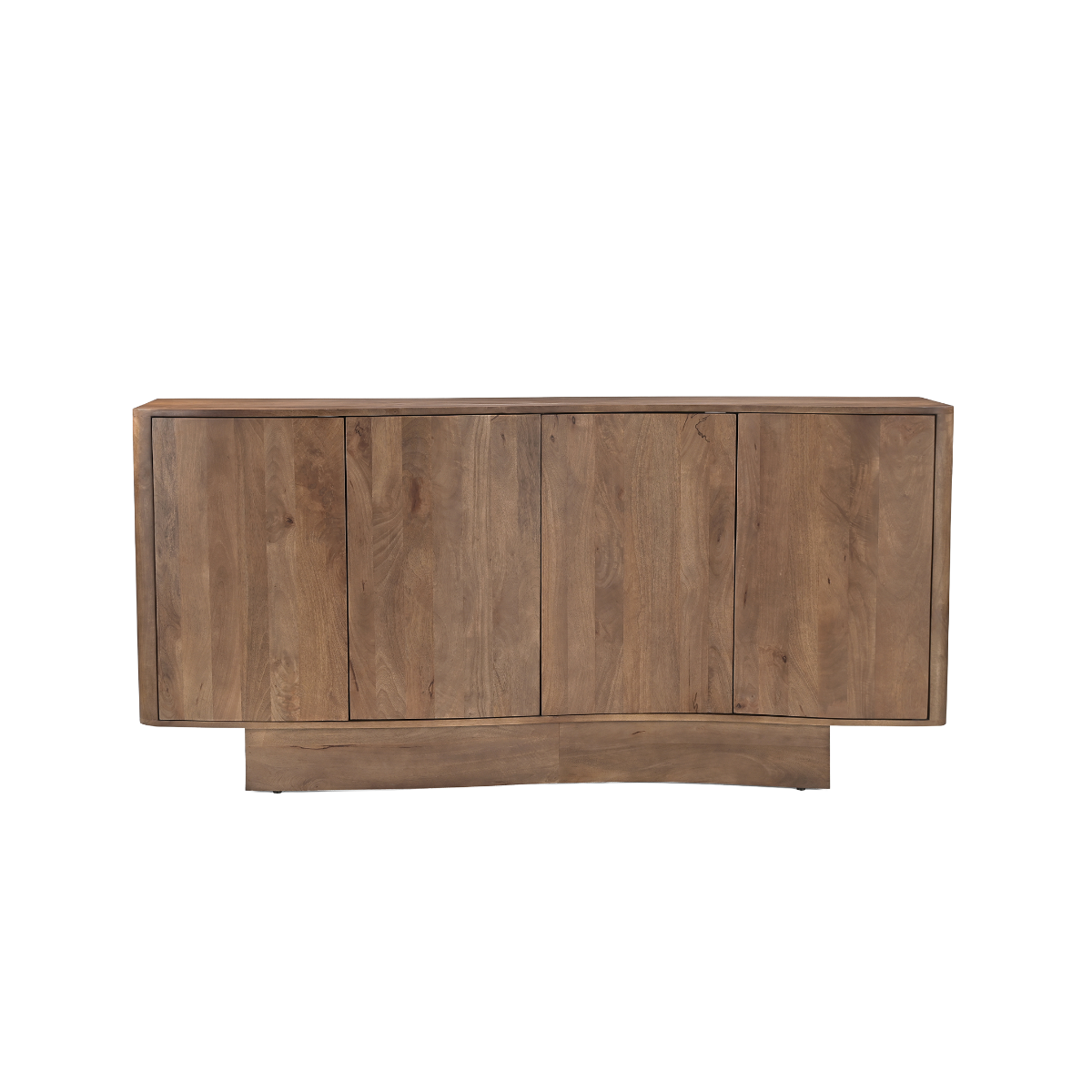 Buffet 4 portes en bois de manguier Eryndel